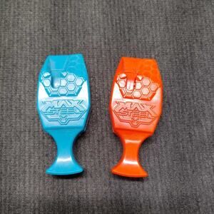 Max Steel Blue Orange Action Figure Accessory Lot Mattel Collectible Toy Pieces